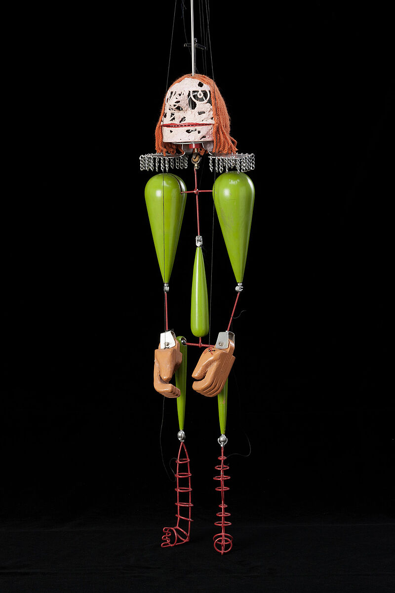 Ben Vornholt, Marionette „Tarnkopf“ / "Totenkopf", 1985