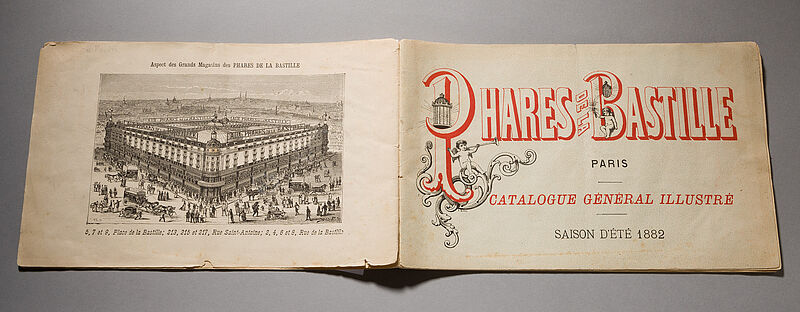 Kaufhauskatalog: Phares de la Bastille, Catalogue Général Illustré, Paris, Saison d'Été, 1882