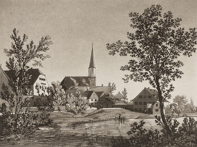 Carl August Lebschée, Schwabing, 1831