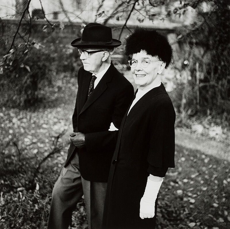 Barbara Niggl Radloff, Günther von Pechmann mit seiner Frau Alice, 1963