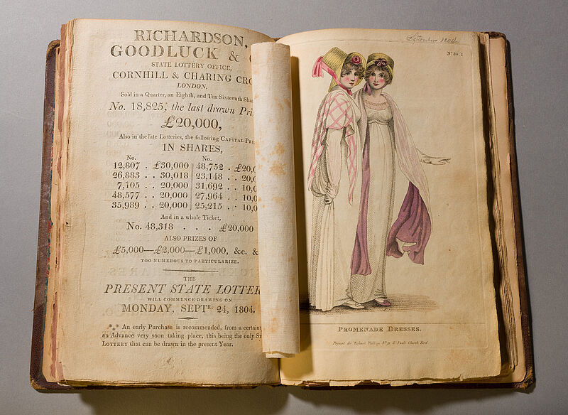 Richard Phillips, Fashions of London and Paris, Nr. 75 - 86, London, März 1804 - Februar 1805