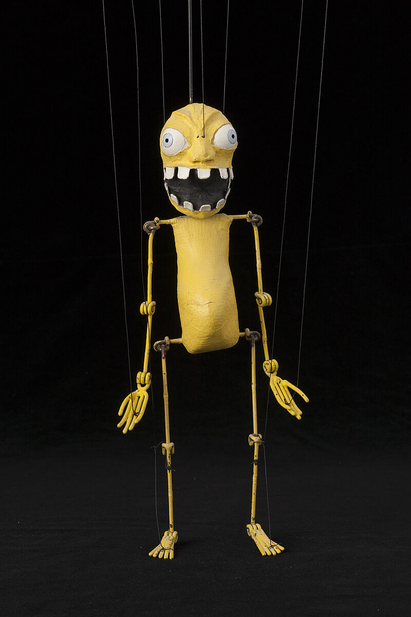 Ben Vornholt, Marionette „gelbes Wesen“, 1985