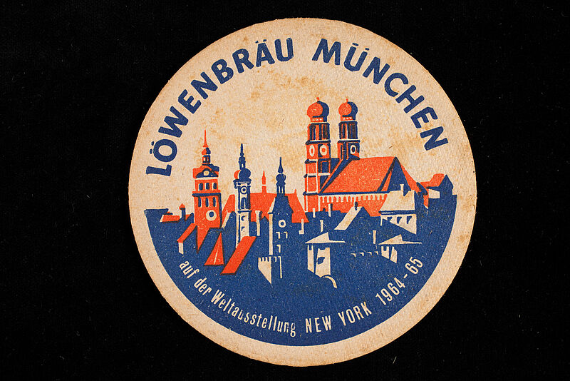 Bierdeckel "Löwenbräu München", 1964–1965