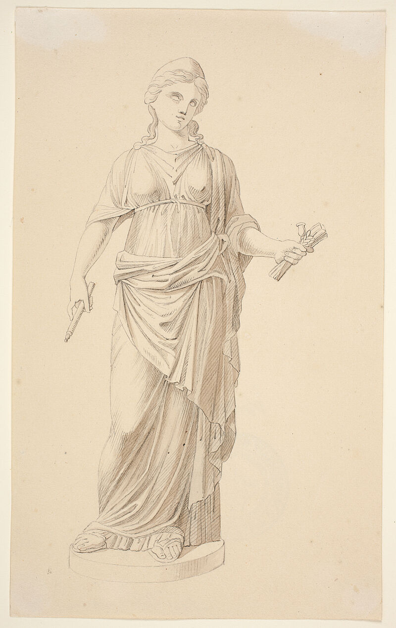 Max von Widnmann, Weibliche Statue, um 1835