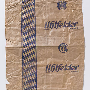 Einpack-Papier "Uhlfelder", um 1933
