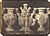 Ludwig Belitski, Zwei Vasen und ein Blumenhalter, deutsche Fayencen, zwei Fünftel Naturgröße, 17. Jahrhundert (aus: Vorbilder für Handwerker und Fabrikanten...), vor 1855