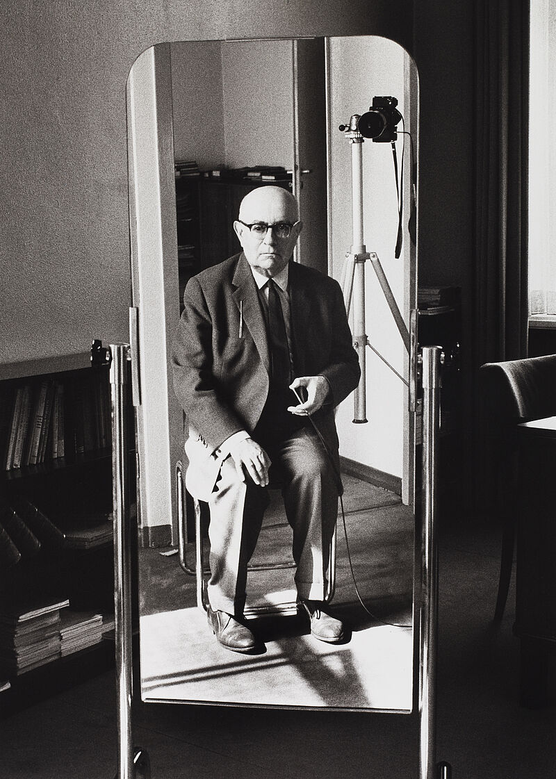 Stefan Moses, Theodor W. Adorno, Philosoph und Soziologe, Frankfurt, 1963