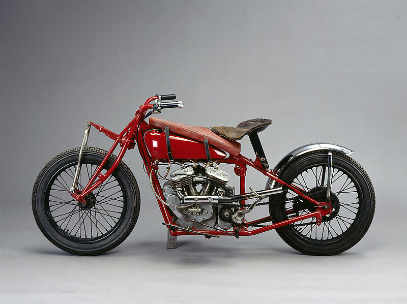 Steilwand-Motorrad „Indian Scout“, 1929