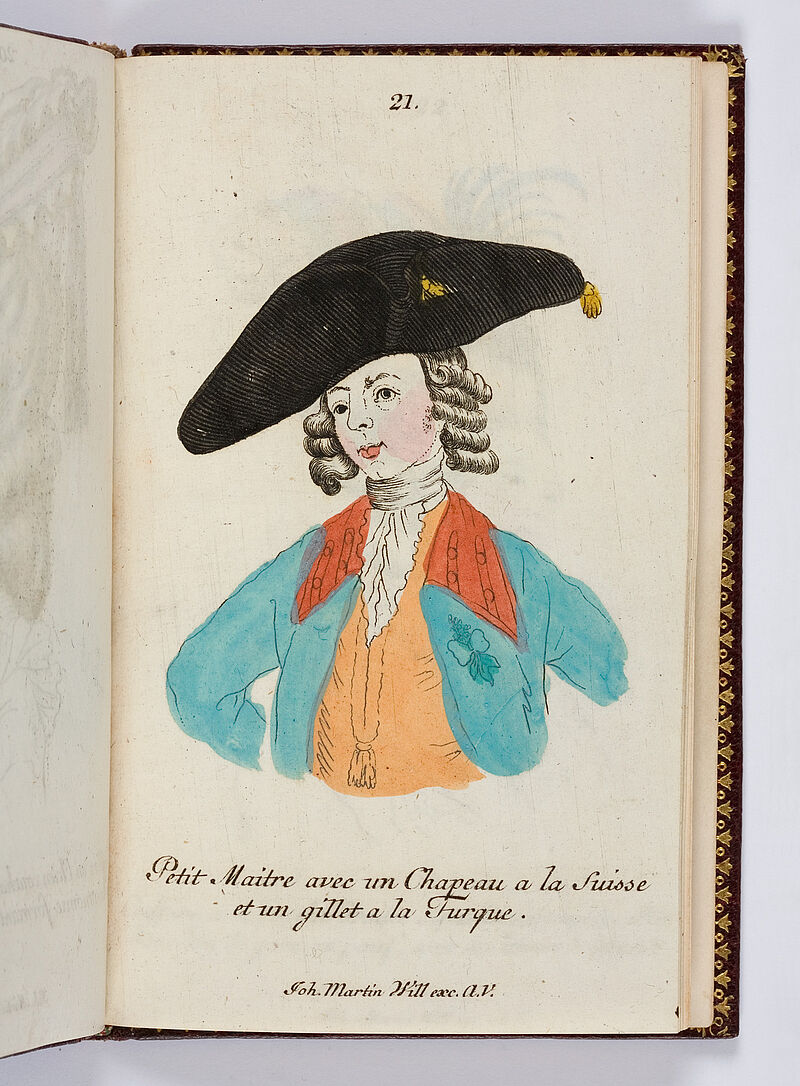 Differens Goûts et nouvelles Modes des Coeffures, VI. Theil, um 1780