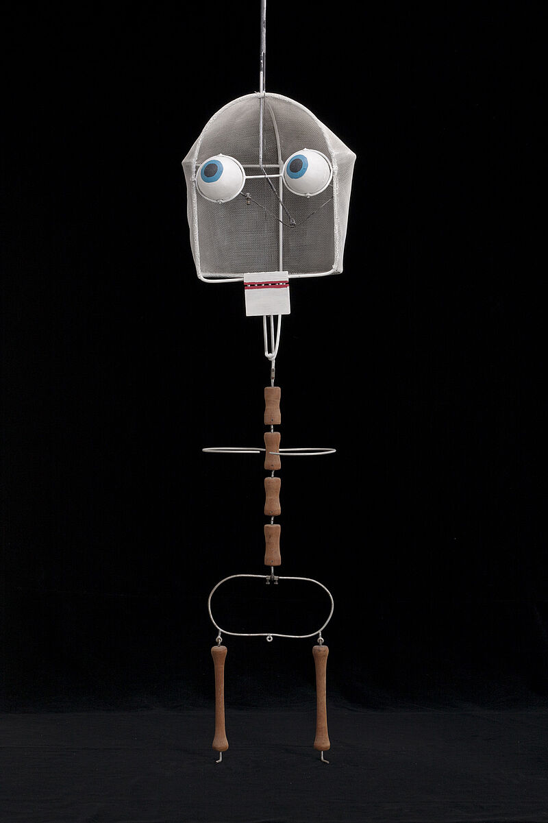 Ben Vornholt, Marionette „Drahtkorb-Kopf“, 1973