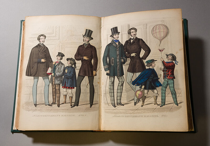 Simpkin, Marshall & Co., The Gentleman's monthly Magazine of Fashion, and Costumes de Paris, London, Januar 1851 - Dezember 1852