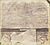 Ludwig Belitski, Kunstvoll gesteppte Decke, Brustlatz und zwei Kappen, deutsche Arbeit, 18. Jahrhundert (aus: Vorbilder für Handwerker und Fabrikanten...), vor 1855