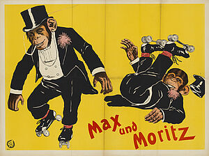 Fa. Lith. Adolph Friedländer, "Max und Moritz" (Originaltitel), um 1911