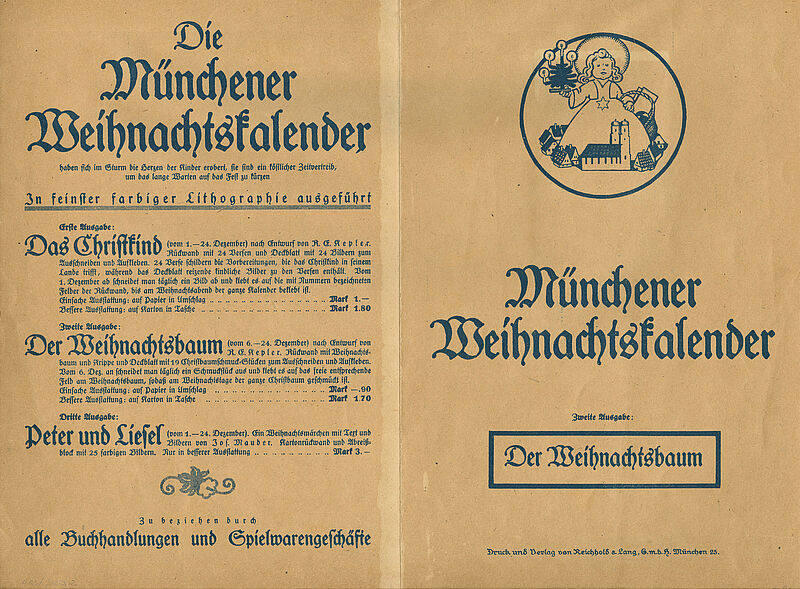 Reichhold & Lang, Richard Ernst Kepler, Adventskalender