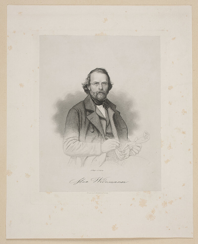 August Weger, Max von Widnmann, um 1850