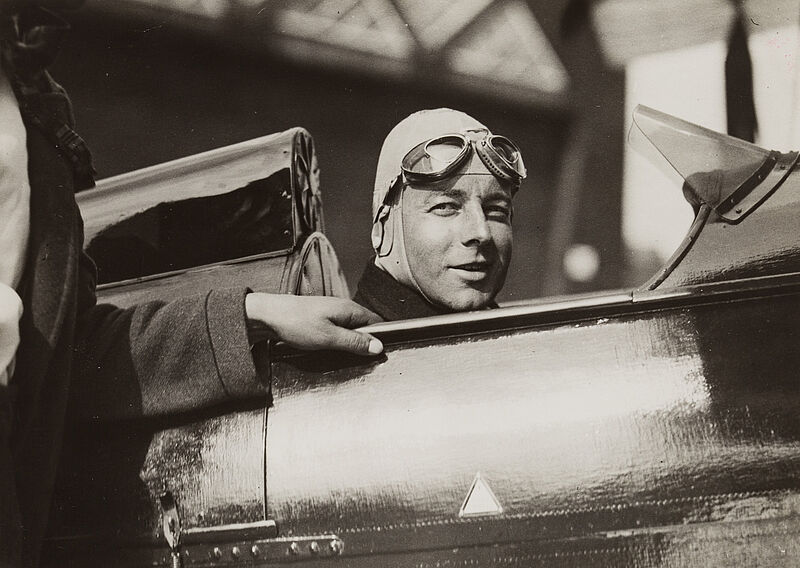 Johann Karl Kruse, Heinz Rühmann in seinem Flugzeug