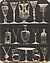 Ludwig Belitski, 15 venezianische Glasgefäße, zwei Fünftel Naturgröße, 15. und 16. Jahrhundert (aus: Vorbilder für Handwerker und Fabrikanten...), vor 1855