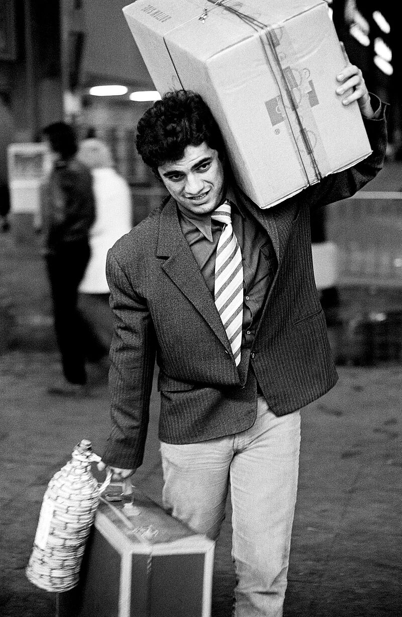 Dimitri Soulas, Ankunft am Münchner Hauptbahnhof, 1968
