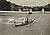 Philipp Kester, 1. Deutsche Faltboot-Regatta – Zweisitzer in den Stromschnellen der Isar vor der Tölzer Brücke, 1921