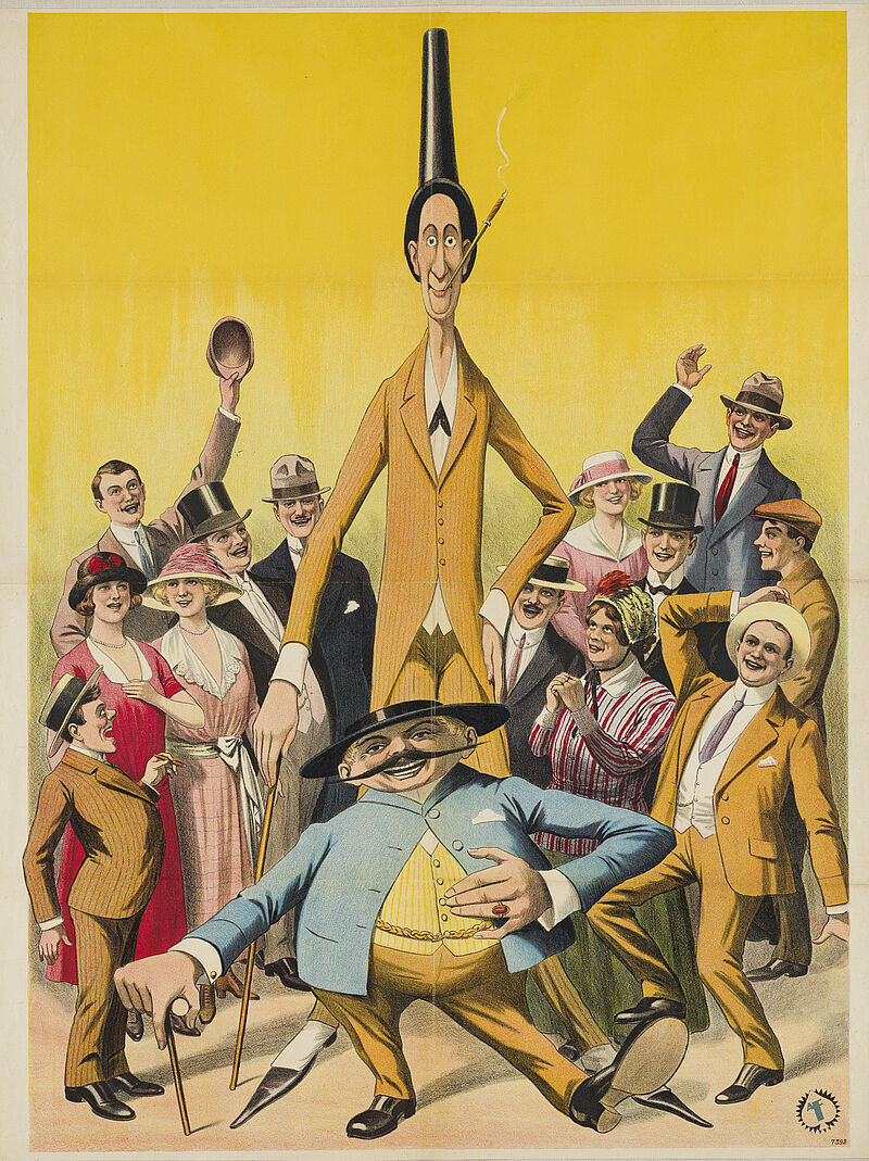 Fa. Lith. Adolph Friedländer, Plakat ohne Titel, um 1923