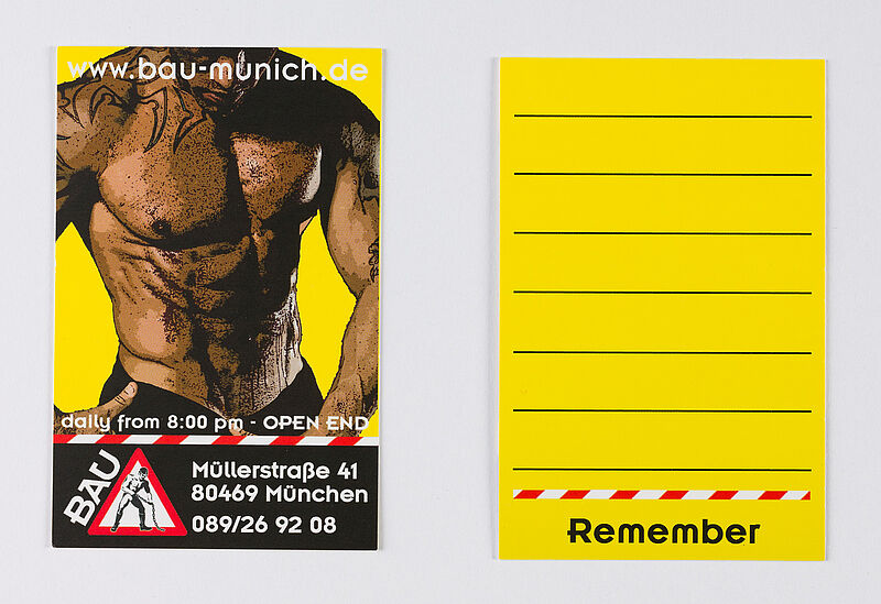 Remember-Card, "BAU", um 2010