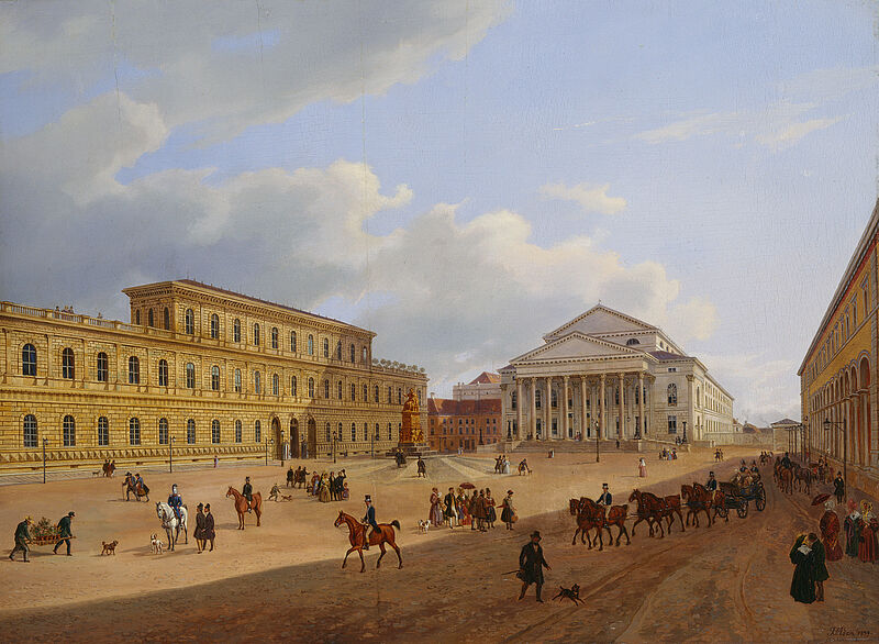 Heinrich Adam, Das Neue München, 1839