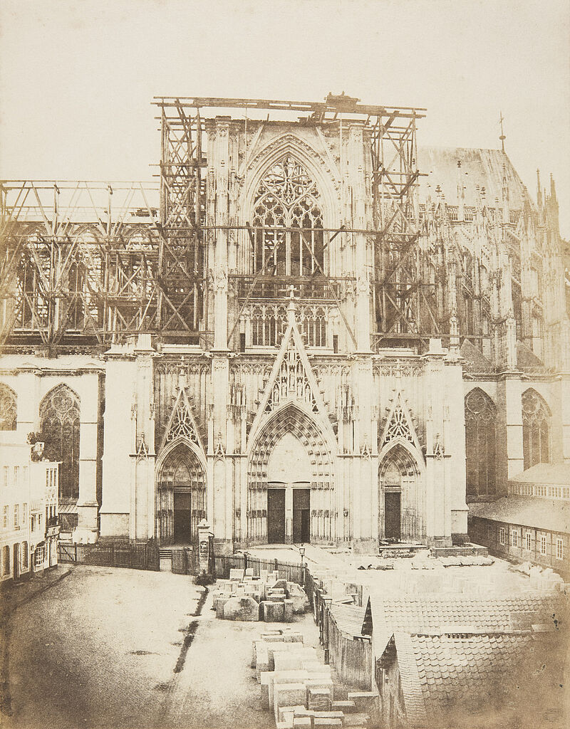 Charles Marville, Köln, Dom, Südportal, 1852/1853