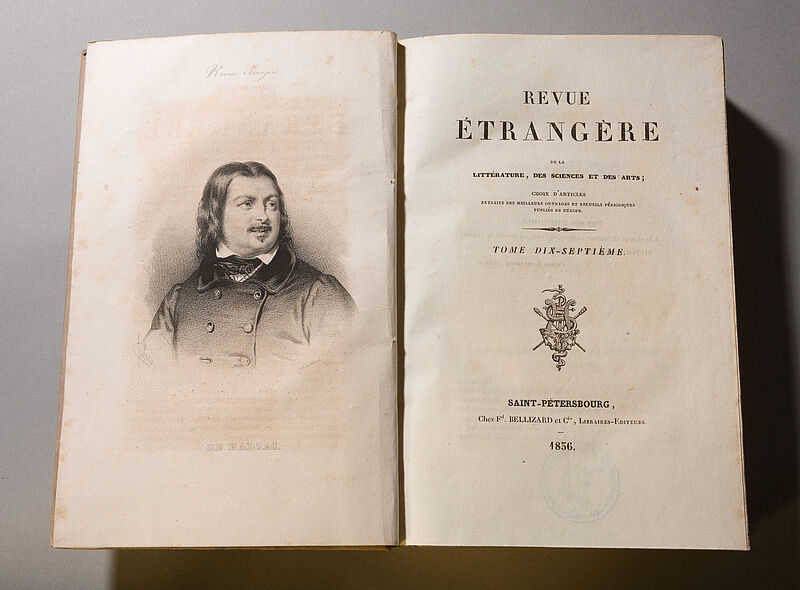 Zeitschrift: Revue Étrangère de la Littérature, des Sciences et des Arts, St. Petersburg, 1836, 5. Jg., Bd. 17, Januar bis März, Januar bis März 1836