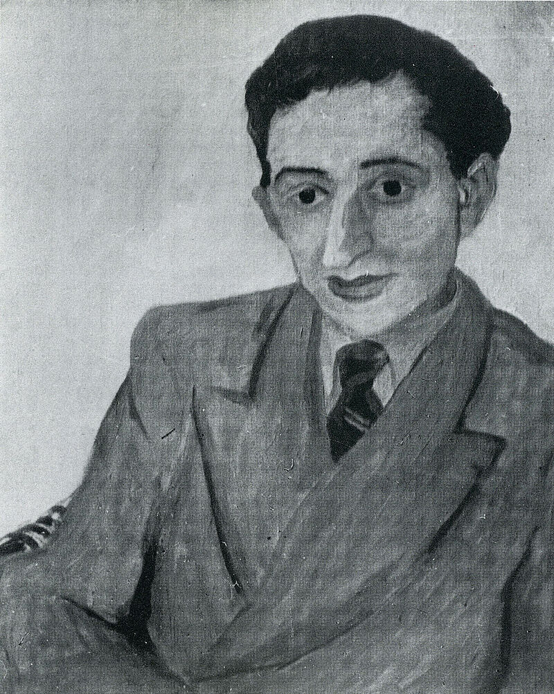 Maria Luiko, Porträt Schalom Ben-Chorin [Verbleib unbekannt], 1935