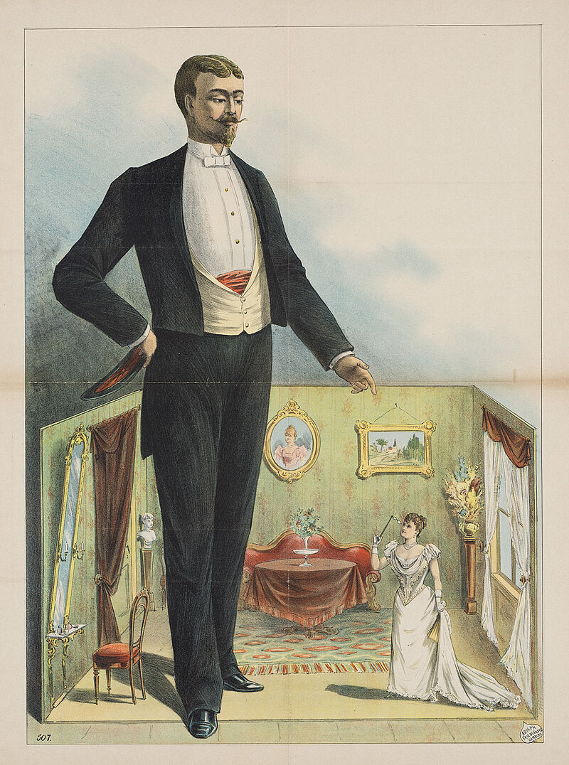 Fa. Lith. Adolph Friedländer, Plakat ohne Titel, um 1894