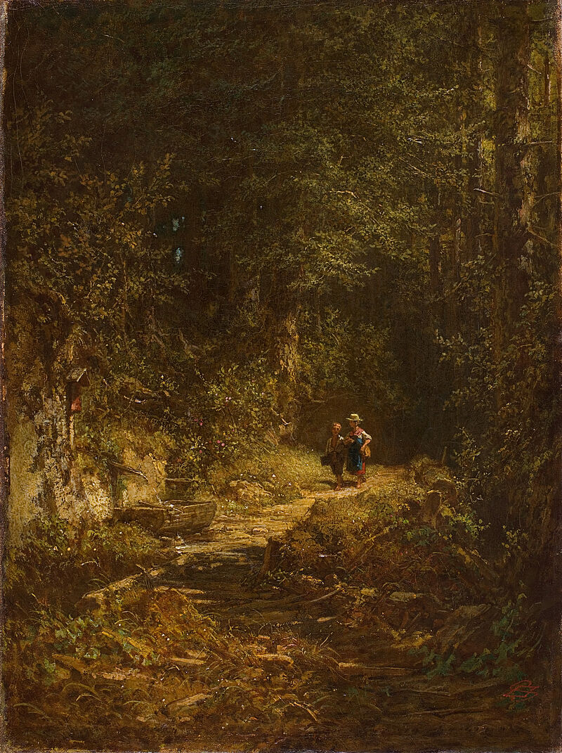 Carl Spitzweg, Kinder im Wald