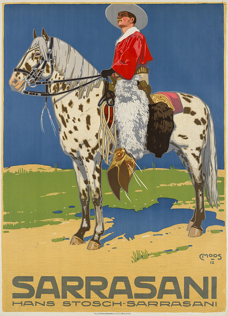 Carl Moos, „SARRASANI / HANS STOSCH-SARRASANI“ (Originaltitel), 1912