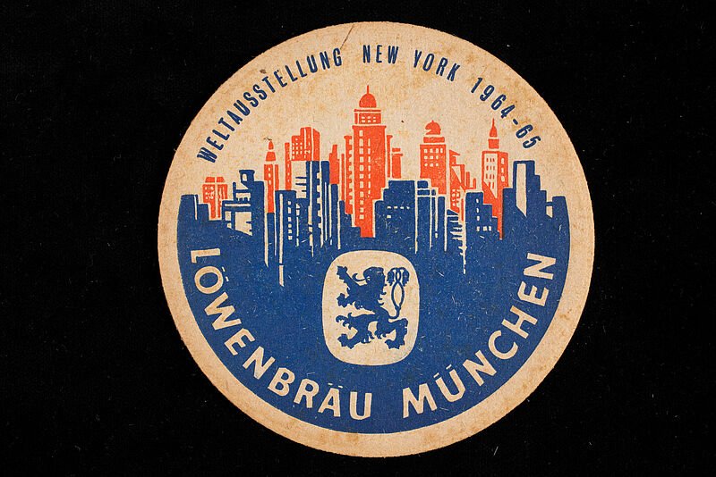 Bierdeckel "Löwenbräu München", 1964–1965