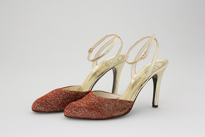 Christian Dior, Slingpantolette / Sandalette, um 1975/78
