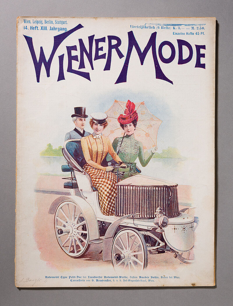 Colbert & Ziegler, Wiener Mode, 13. Jg., H. 14, Wien, Leipzig, Berlin, Stuttgart, 15. April 1900