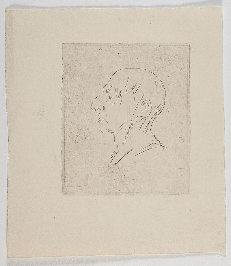 Maria Luiko, Porträt eines Mannes II, um 1935