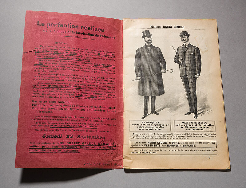 Enfer et Fils, Kaufhauskatalog: Catalogue Général des Maisons Henri Esders, Paris, Winter, 1905 –1906