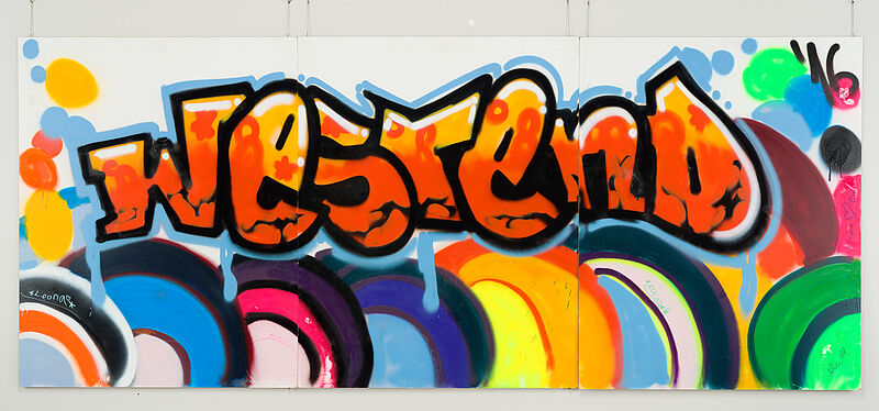 Graffito "Westend", 2016