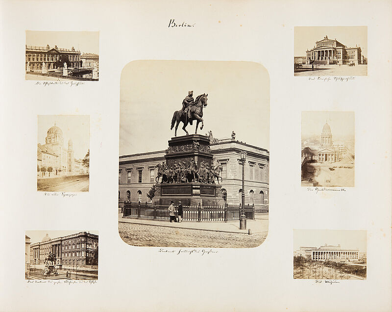 Leopold Ahrendts, Denkmal Friedrichs des Großen, um 1860