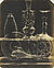 Ludwig Belitski, Gruppe von sechs venezianischen Glasgefäßen ohne Schliff, 15. Jahrhundert (aus: Vorbilder für Handwerker und Fabrikanten...), 1853/1854