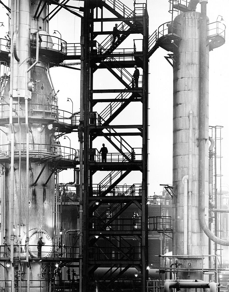 Ludwig Windstosser, Raffinerie, Ruhrgebiet, 1950er Jahre
