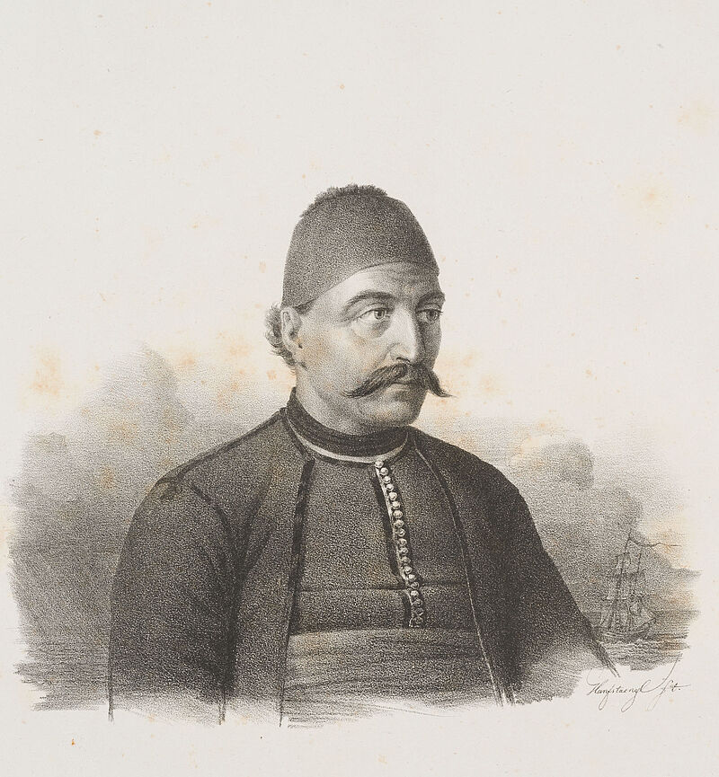 Karl Krazeisen, Iakoumakis Tombazis, 1828