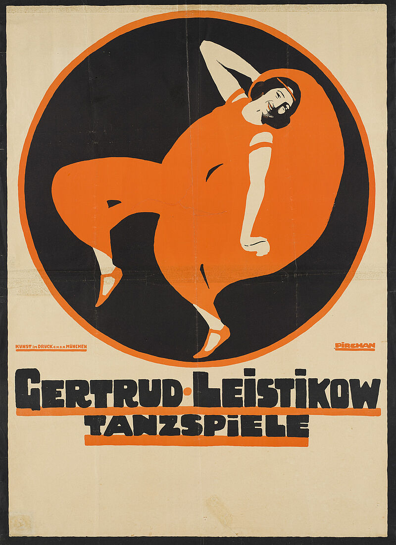 Emil Pirchan, „GERTRUD·LEiSTiKOW / TANZSPiELE“ (Originaltitel), um 1910