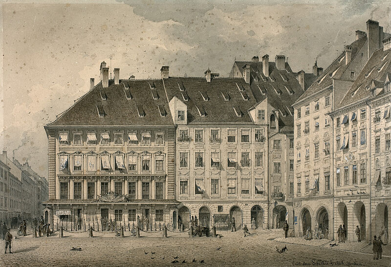 Carl August Lebschée, Hauptwache, 1868