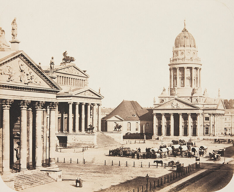 Leopold Ahrendts, Gendarmenmarkt, 1856–1858