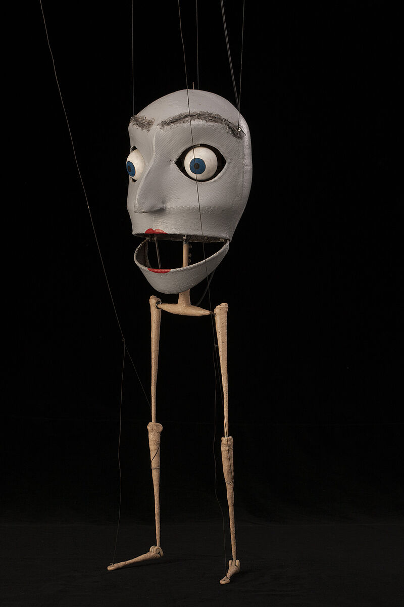 Ben Vornholt, Marionette "Kopffüßler", 1979
