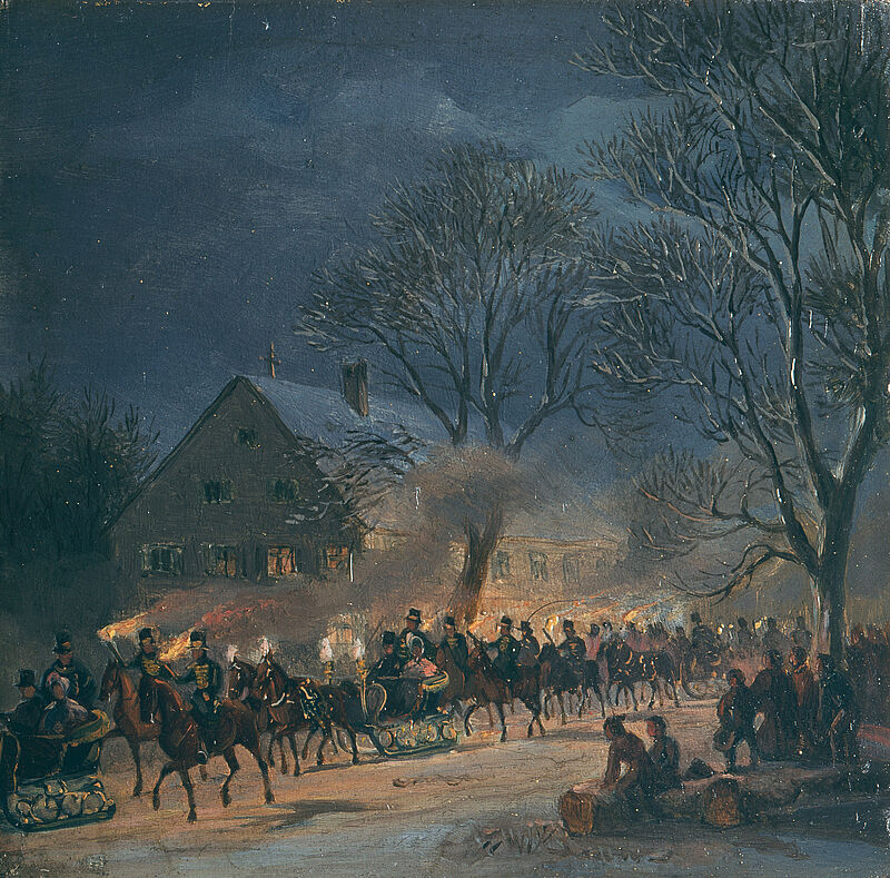 Heinrich Adam, Die Umgebung Münchens, 1842