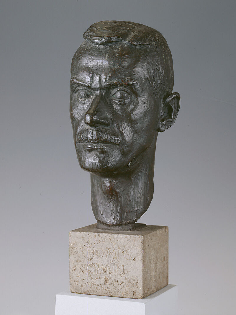 Hans Schwegerle, Porträtkopf Thomas Mann, 1918-1919