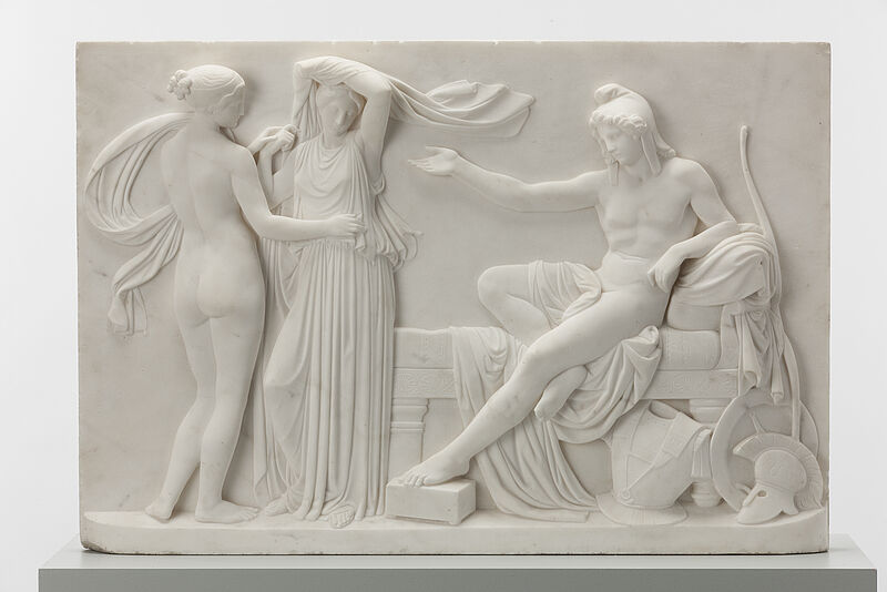 Max von Widnmann, Relief "Paris und Helena", 1837/38
