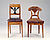 Stuhl mit gemalter Maserung, süddeutsch, um 1820